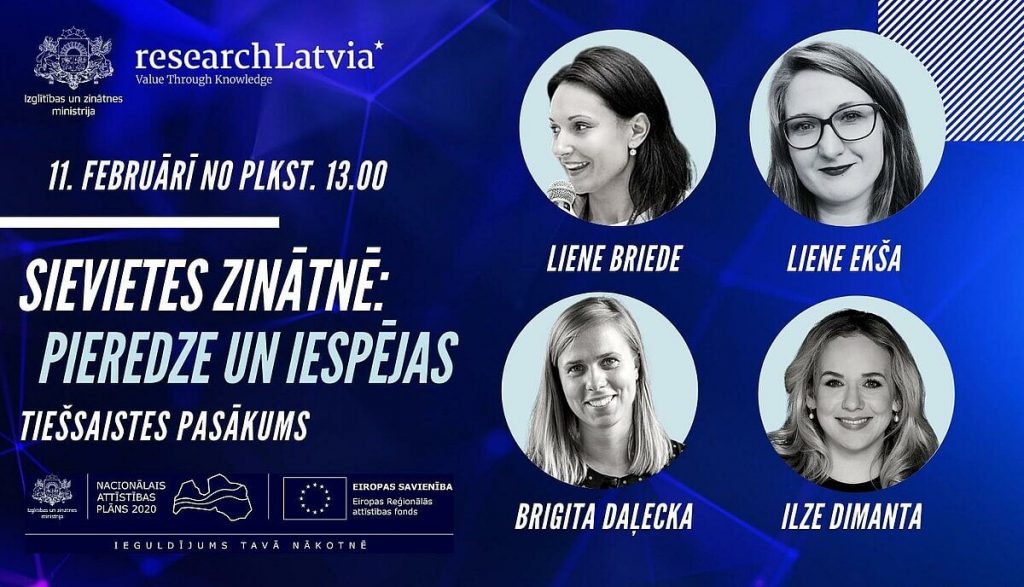 LU pētniece Ilze Dimanta piedalīsies IZM diskusijā “Sievietes zinātnē: pieredze un iespējas”