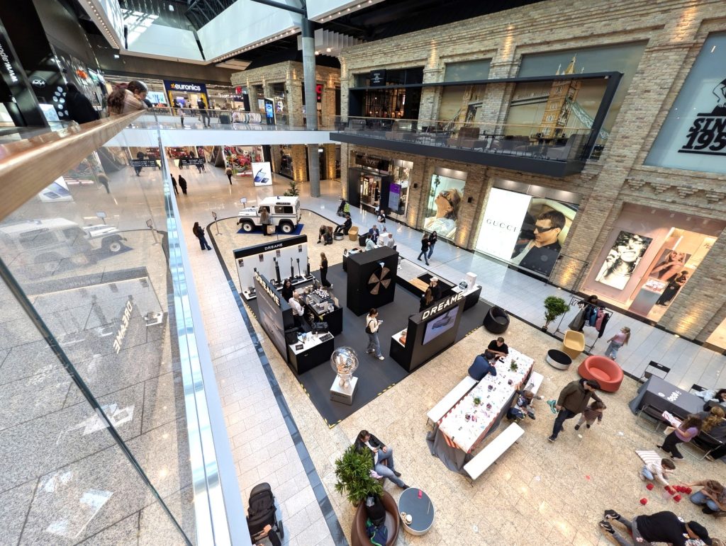 Dreame pop-up prezentācija Akropolē