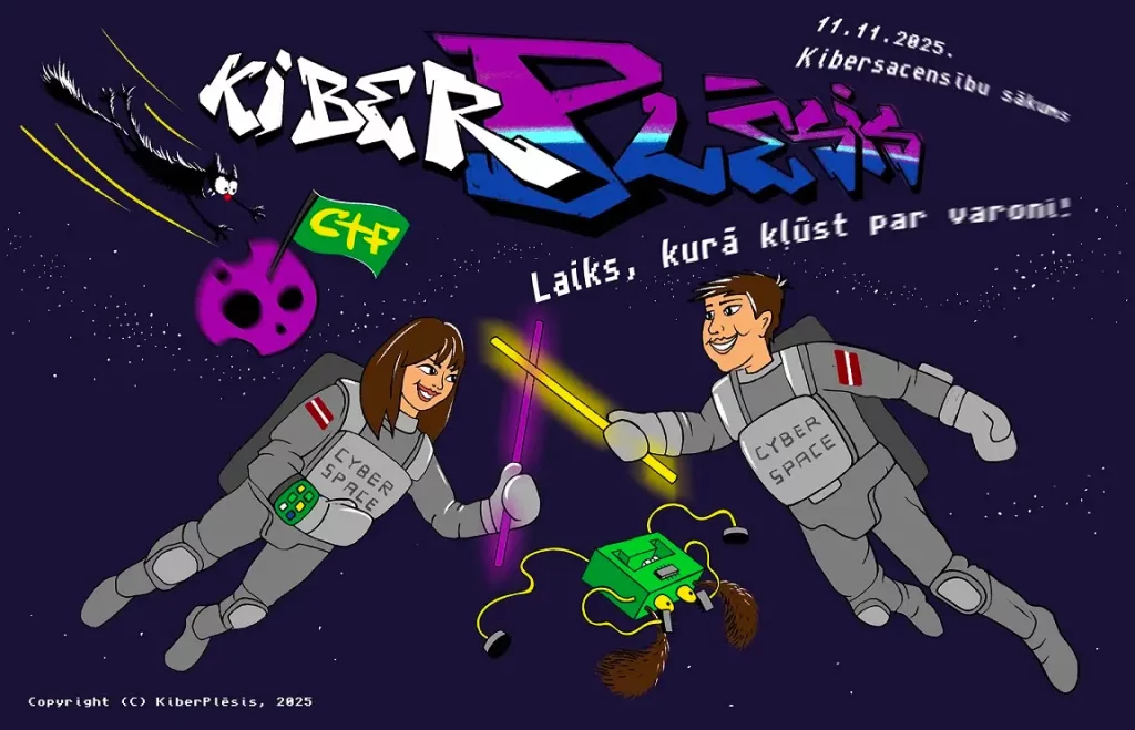 Sacensības #KiberPlēsis pulcē līdz šim lielāko dalībnieku skaitu – teju 200 jauno kiberdrošības talantu
