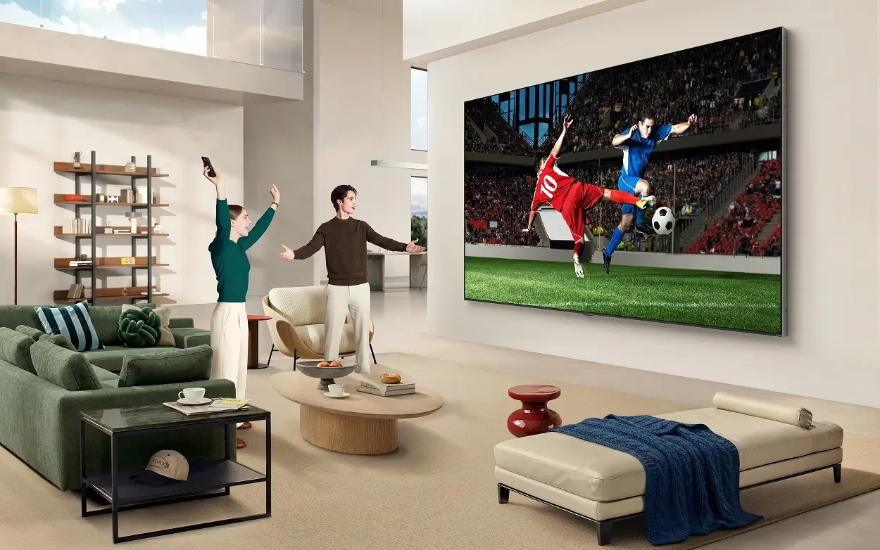 LG AI TV automatizētā iestatījumu regulēšana pilnveido futbola skatīšanās pieredzi