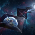 ASV dota zaļā gaisma nakts apgaismojuma satelīta testēšanai