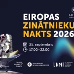 LU Eiropas Zinātnieku nakts spilgtākajos notikumos pētniecība atklāsies mūzikā, dejā un skaņu mākslā
